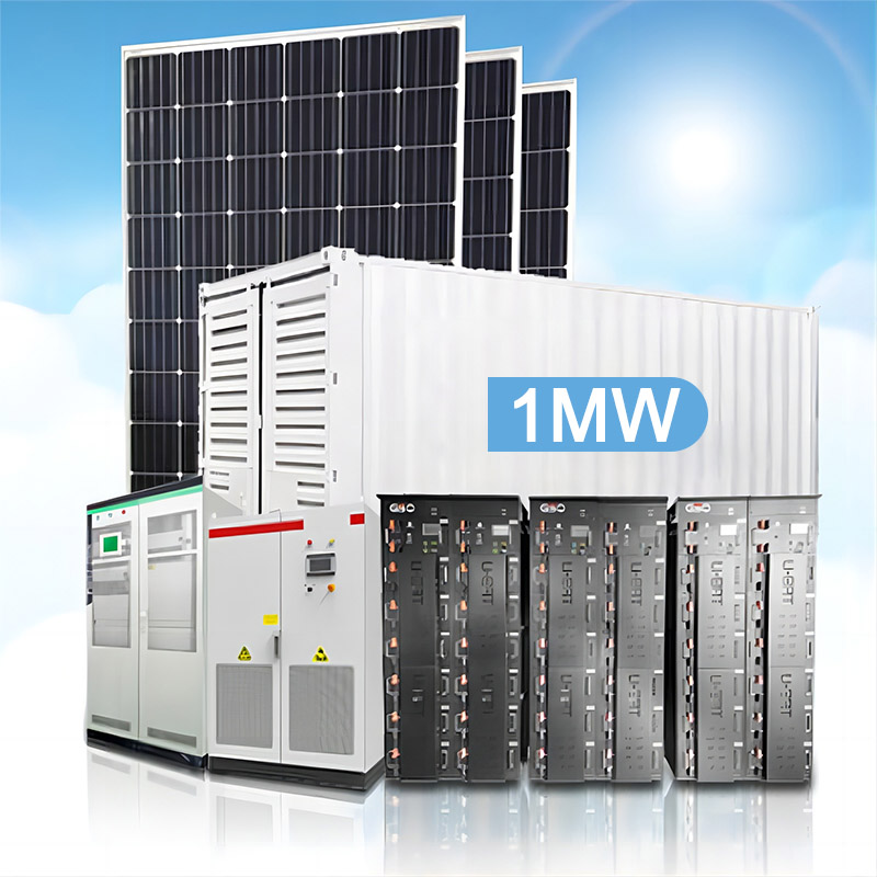 Sistema de energia solar Sistema de armazenamento de energia de 1 MW com bateria -Koodsun
