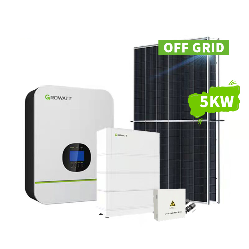 Sistema de energia solar fora da rede 5KW para uso doméstico Conjunto completo -Koodsun
