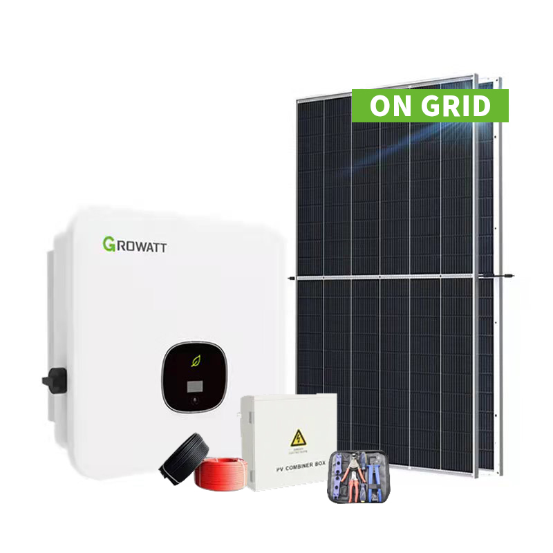 Termine no sistema de energia da solução 25KW dos sistemas das energias solares da grade com em inversores solares da grade -Koodsun