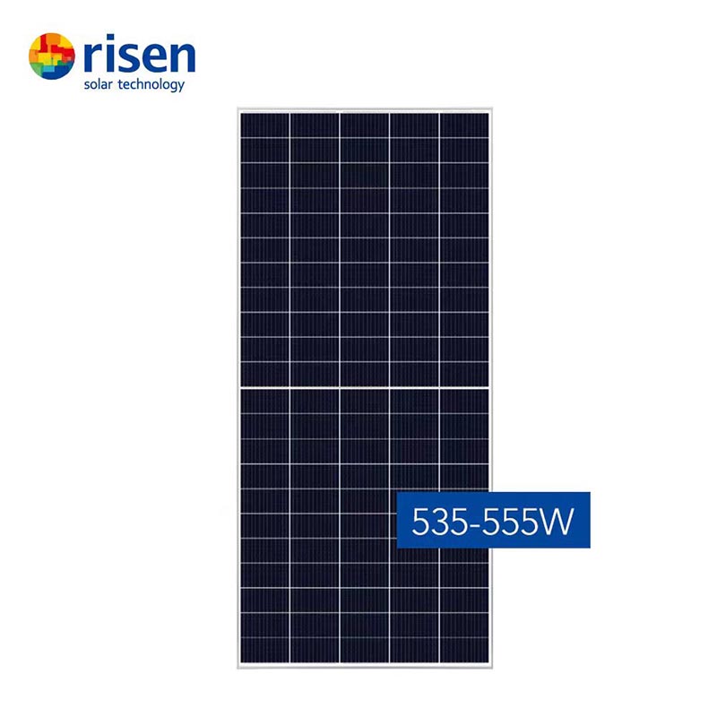 Painel solar ressuscitado 535w 540w 545w 550w 555w painel solar mono 110 meias células 550w -Koodsun