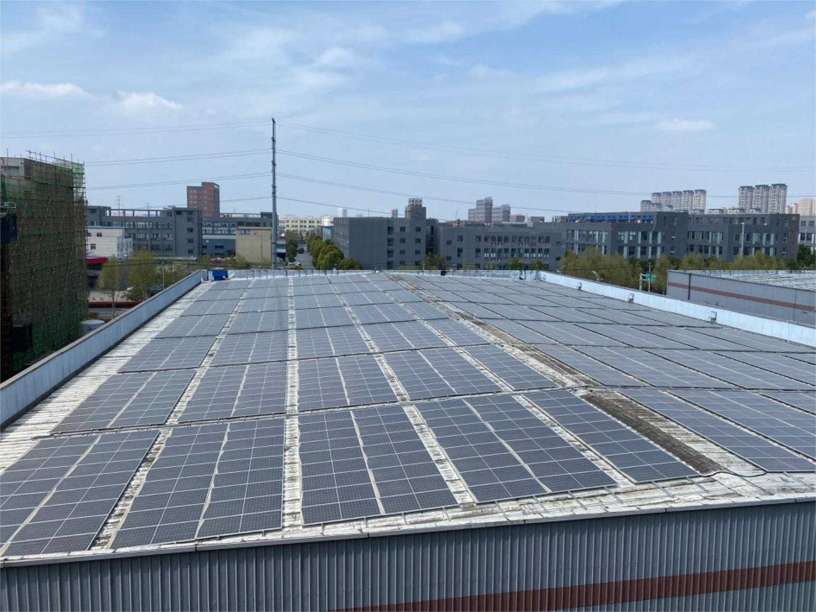 Sistema solar de rede de telhado de 2,2 MW (Henan, China)